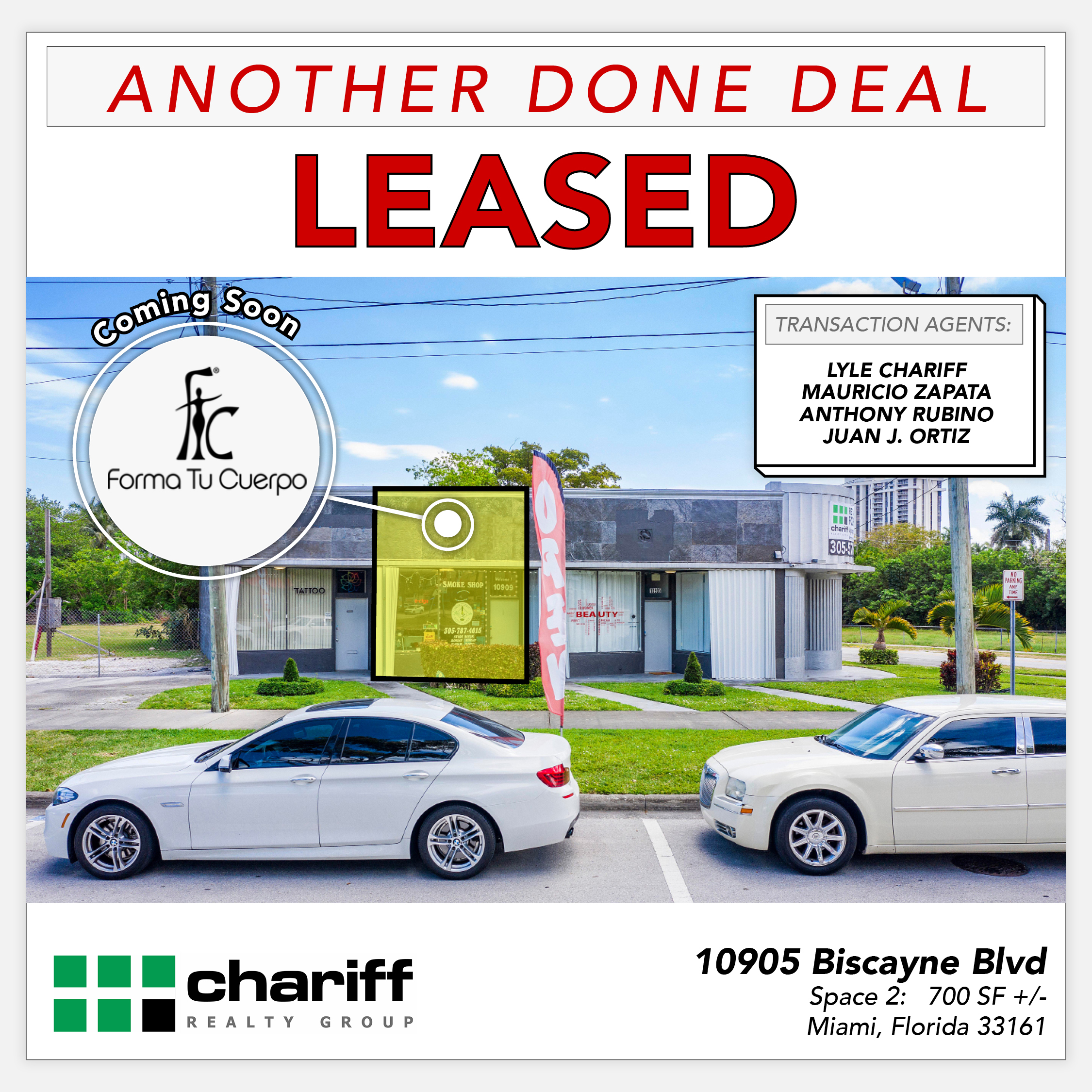 10905 Biscayne Blvd 2- Another Done Deal-Sold-North Miami - Miami-Florida -33161 -Chariff Realty Group