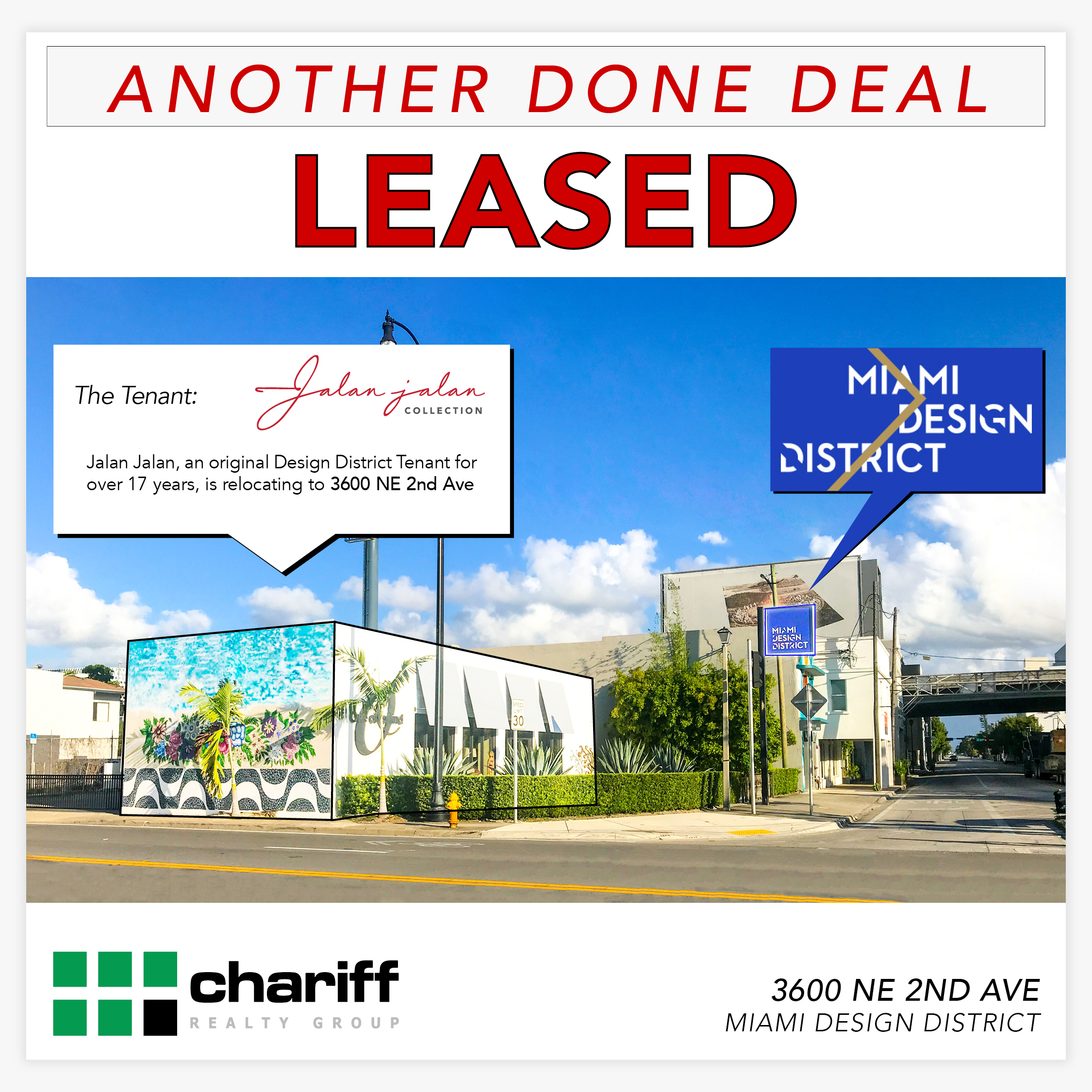 3600 NE 2nd Ave - Another Done Deal - Leased -Miami Design District Miami-Florida-33137-Chariff Realty Group