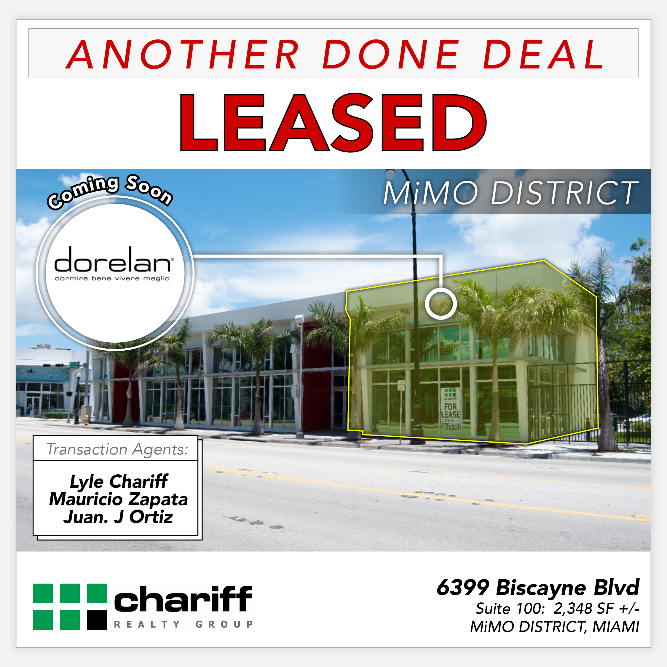 6399 Biscayne Blvd 2- Another Done Deal-Sold-MiMo District - Miami-Florida -33138 -Chariff Realty Group