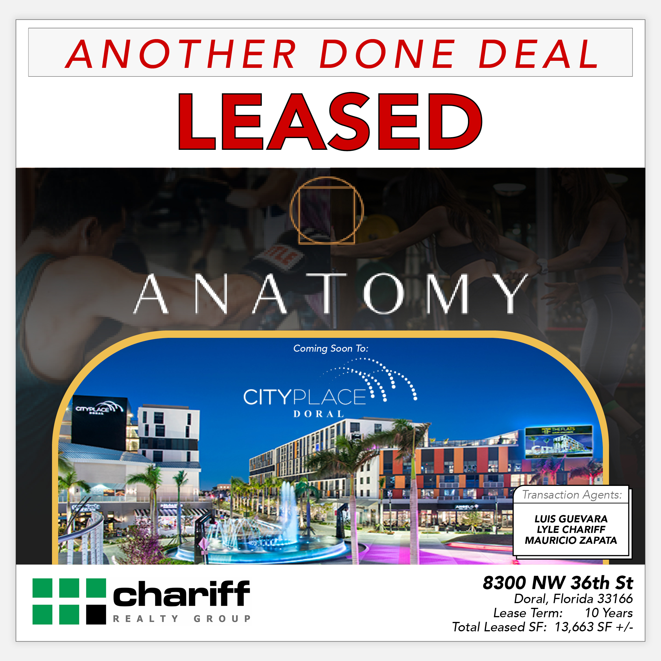 8300 NW 36th St - Another Done Deal- Leased - Doral -Florida - 33166 -Chariff Realty Group