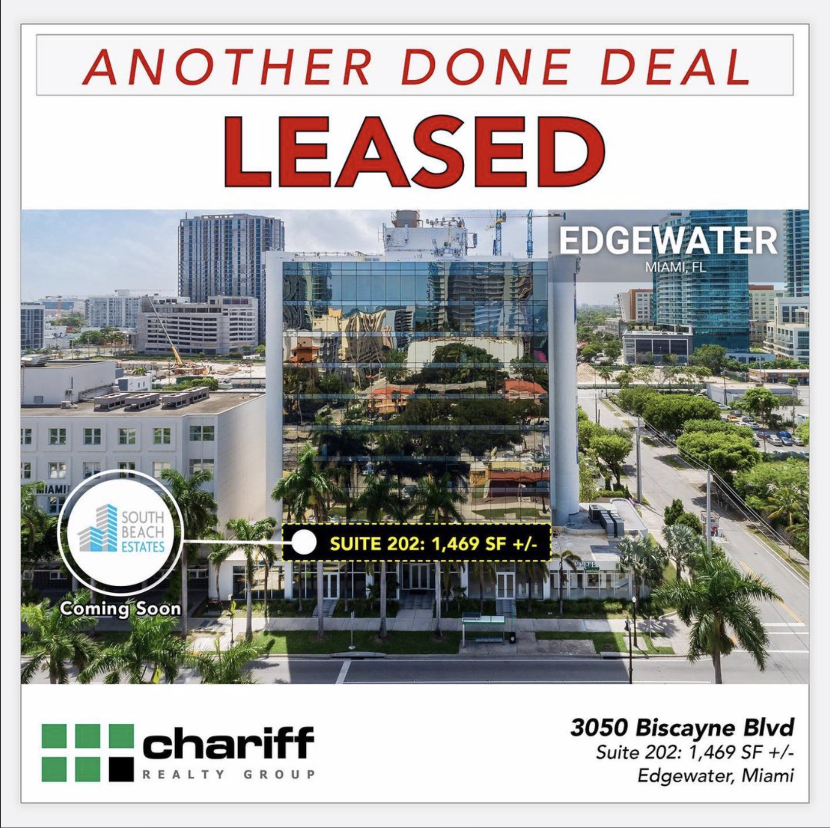 anotherdonedeal-leased-3050 biscayne blvd - Retail 1 - Edgewater - Miami - Florida 33137 - Chariff Realty Group