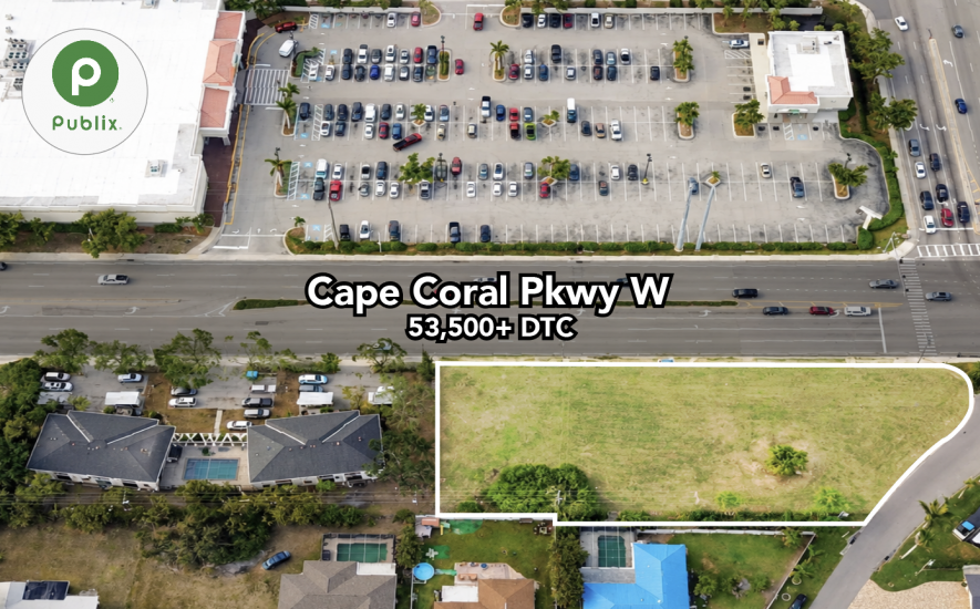 118-124 Cape Coral Pkwy W, Cape Coral, FL 33914, ,Development Site,For Lease,Cape Coral Pkwy W ,1405