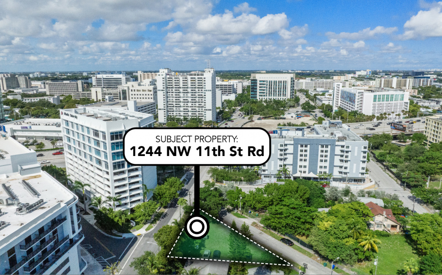 Chariff Realty Group is proud to present for sale: 1244 NW 11th St Road, a development site for sale located in the heart of Allapattah Health District.