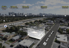 Uncover the leasing potential of 4801 NW 7th Ave, strategically positioned just west of Wynwood Norte. This freestanding corner building offers an ideal space for diverse business needs, presenting a unique opportunity to serve the 7th corridor connecting Little River to Allapattah. The property features on-site parking, signage opportunities, and is strategically located for immediate access to I-95 and all major expressways in Miami.