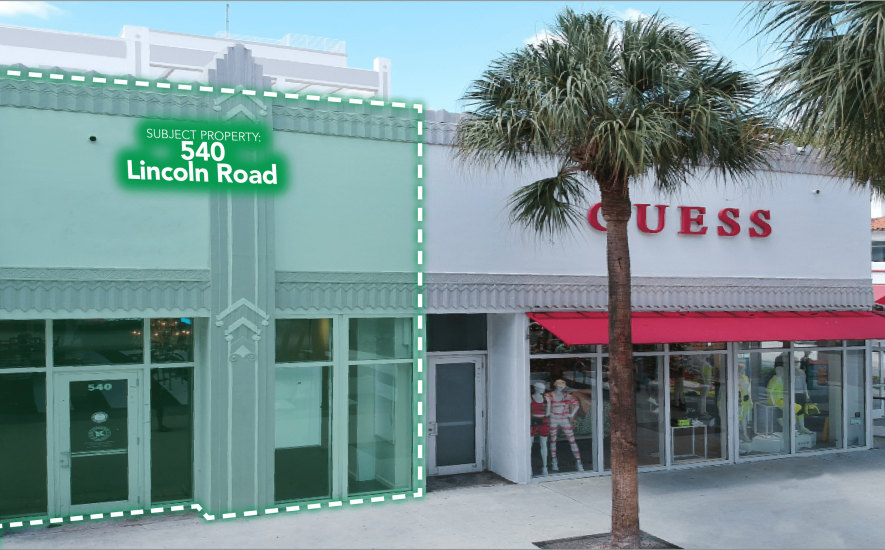 540 Lincoln Road, Miami Beach, FL 33139, ,Retail,For Lease,Lincoln Road ,1306