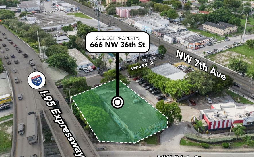 666 NW 36th St, Miami, FL 33127, ,Retail/Office,For Sale,NW 36th St ,1373