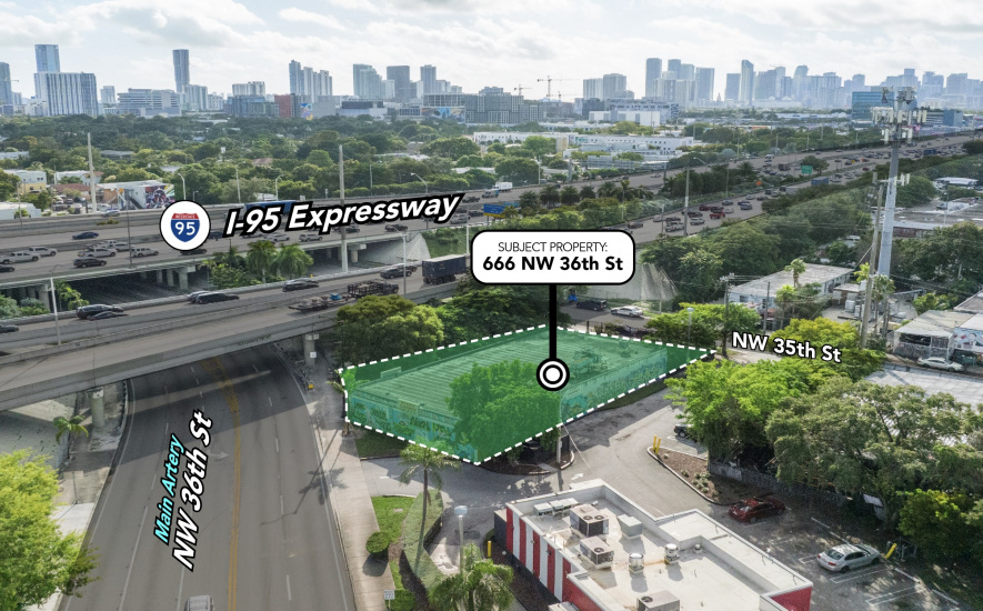 666 NW 36th St, Miami, FL 33127, ,Retail/Office,For Sale,NW 36th St ,1373